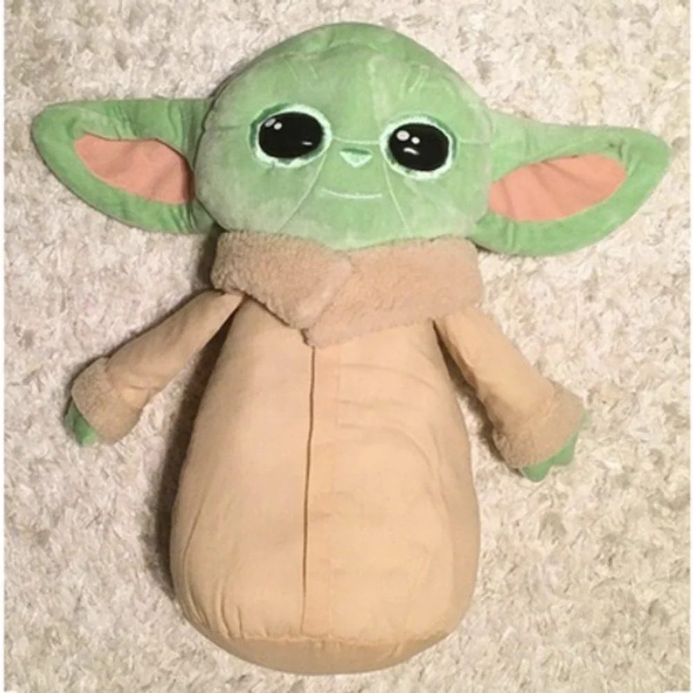 Baby Yoda Grogu Backpack and Plush Toy in 1 Soft Adorable Zip Close 16 Inch NWT